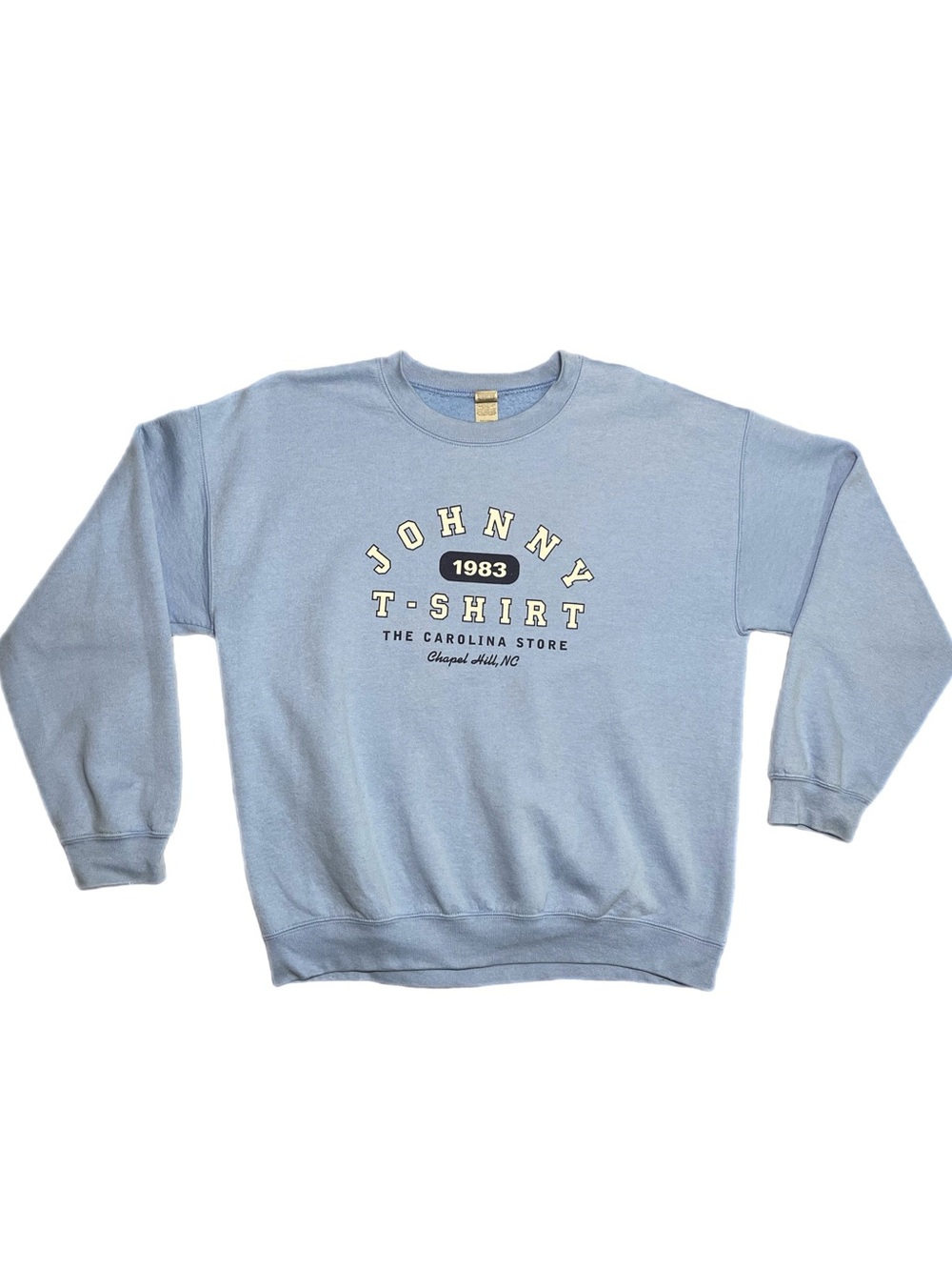 Carolina Tar Heels Johnny T-Shirt Crewneck Sweatshirt